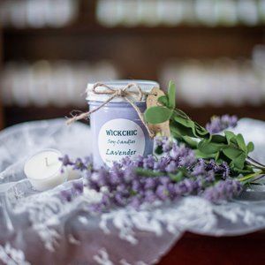 Lavender scented Soy candle